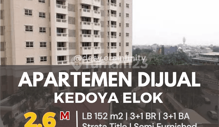 Dijual Apartemen Kedoya Elok