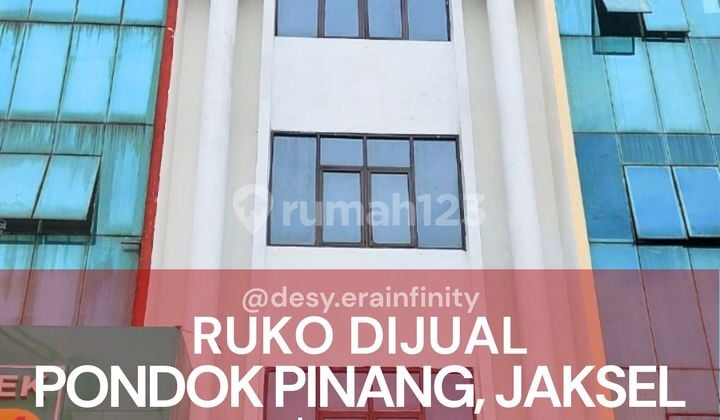 Dijual Ruko di Pondok Pinang, Jakarta Selatan