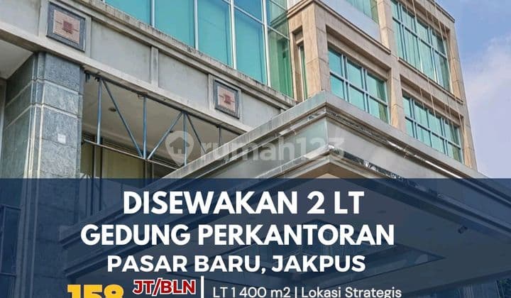 For Rent Office Building Near Pasar Baru Central Jakarta