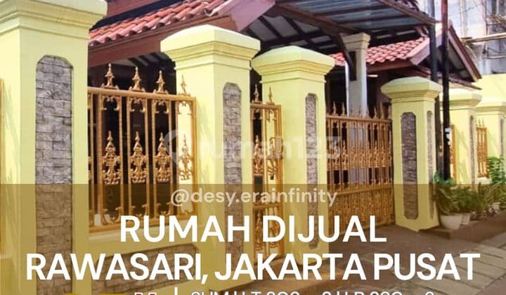 Dijual Rumah di Rawasari, Jakarta Pusat