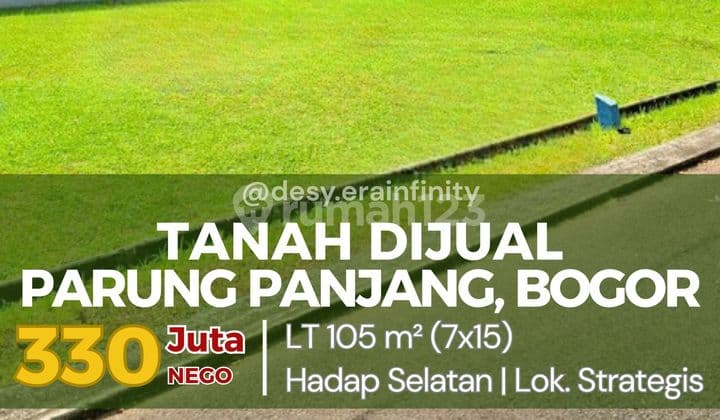Dijual Tanah di Parung Panjang, Bogor