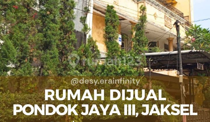 Dijual Rumah di Pondok Jaya III, Jakarta Selatan