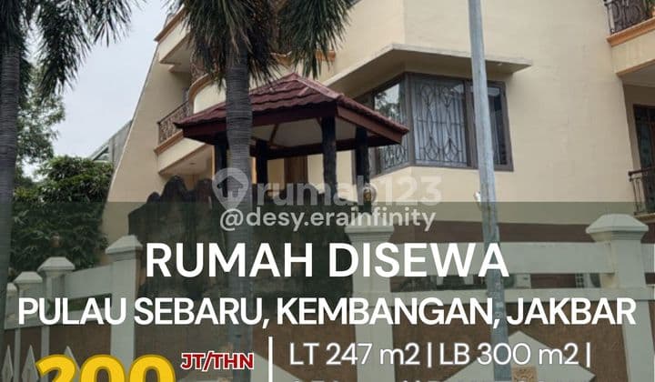 Disewa Rumah di Pulau Sebaru, Kembangan, Jakarta Barat