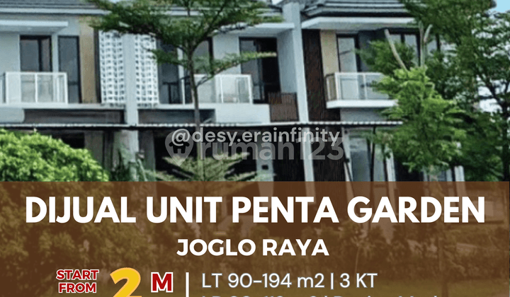 Dijual Unit Eksklusif Penta Garden, Joglo Jakarta Barat