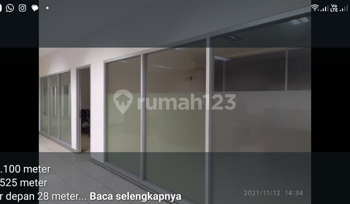 Ruang Usaha Gedung Dan Tanah Luas 10.000meter Kranji Sultan Agung Sumarecon Bekasi Narogong Akses Jakarta