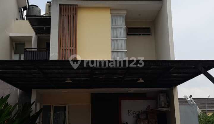 Rumah Samata Cluster Dua Lantai Kota Harapan Indah Cluster Samata Deket Jakarta Garden City Sdh Full Renov