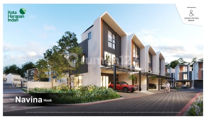 Rumah Dua Lantai Kota Harspan Indah