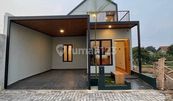 Rumah Viral Bergaya Jepang Modern Semi Furnish
