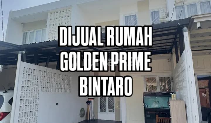 Rumah Cantik Full Furnished Golden Prime Bintaro