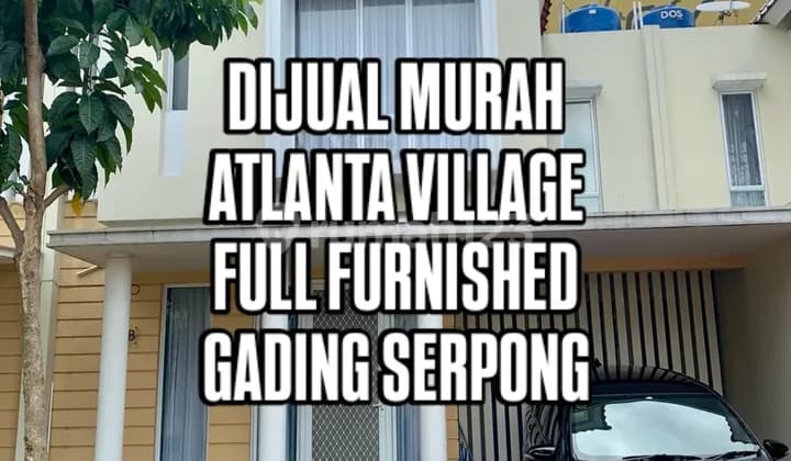 Rumah Cantik Murah Full Furnished Atlanta Gading Serpong