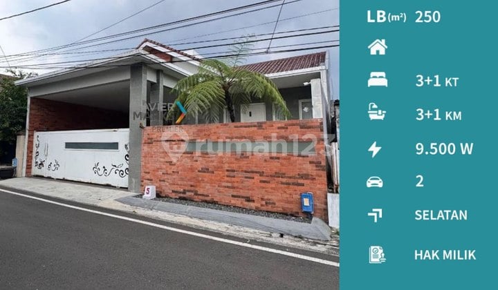 Rumah Siap Huni Akses Mudah di Blimbing Malang