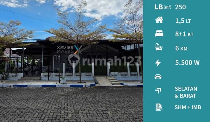 Rumah Usaha di Mainroad Pondok Blimbing Indah Araya Malang