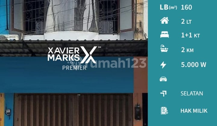 Ruko Kawasan Ramai Nol Jalan Raya Tidar Malang