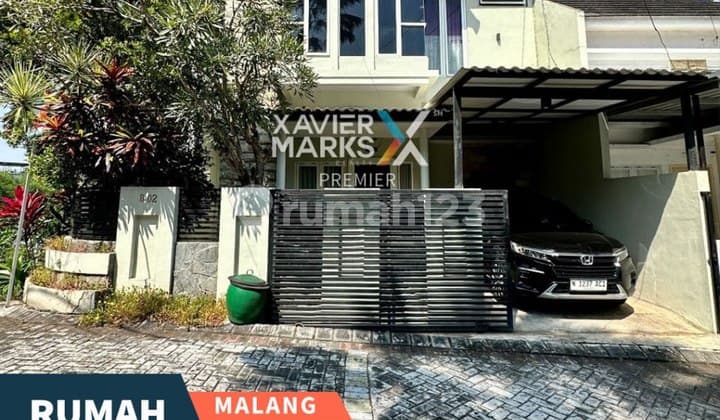 Rumah Hook Full Furnish View Cantik di Saxophone Malang