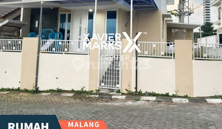 Rumah Posisi Hook Siap Huni di Villa Bukit Tidar Malang