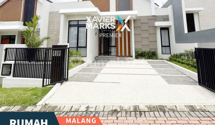 Rumah Modern Minimalis Lokasi Premium di Riverfront Malang
