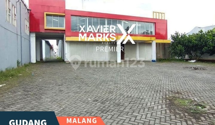 Gudang Super Strategis Dekat Exit Tol di Asrikaton Malang