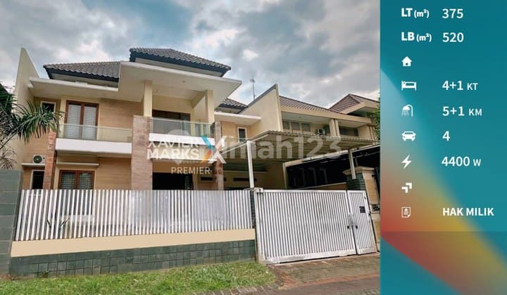 Rumah Furnish Selangkah ke Gwalk di Citraland Surabaya Barat
