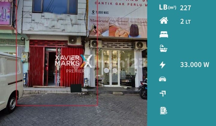 Ruko Kawasan Kampus di Tlogomas Malang