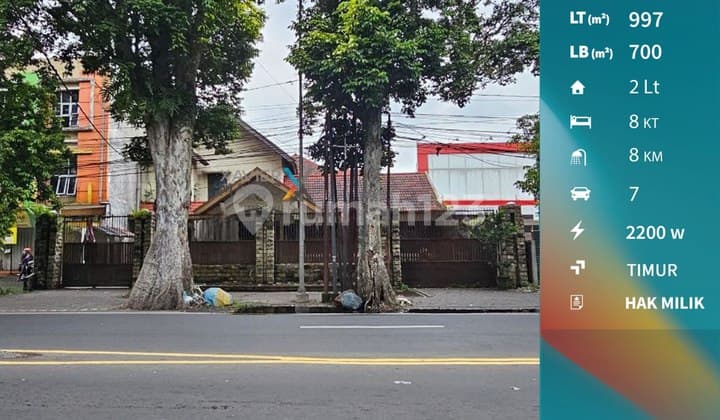 Rumah Dekat Pusat Kota di Jl PB Sudirman Malang