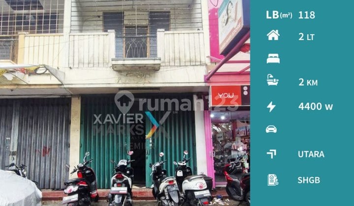 2-Story Shop House Suitable for Various Businesses in Borobudur, Malang