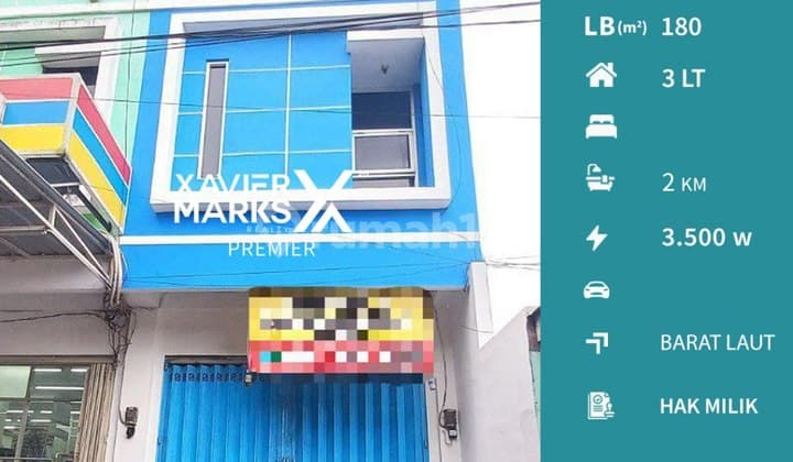 Ruko Siap Huni Dekat Alun-alun di Jl Dr Sutomo Malang