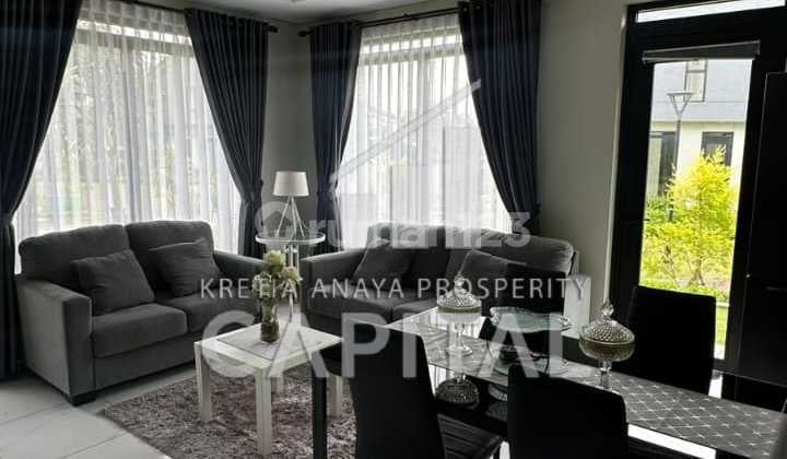 Rumah Full Furnish dengan Posisi Hook di Tatar Punawangi Kota Baru Parahyangan