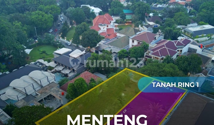 Dijual Tanah di Ring 1 Menteng Dekat Taman Suropati