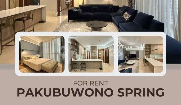 For Rent Cozy & Modern Design 2Br Pakubuwono Spring