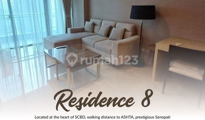 For Rent 2Br Residence Senopati, Luxury Living At SCBD Doorstep