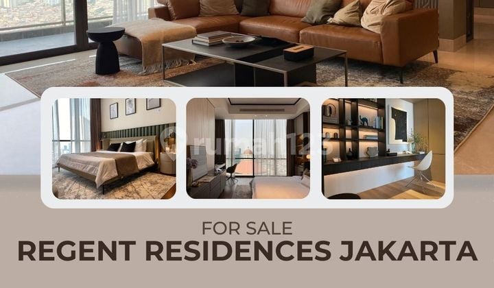 Rare Opportunity! For Sale 3Br 251 M2 Unit in Regent Residences Jakarta - Move-In Ready