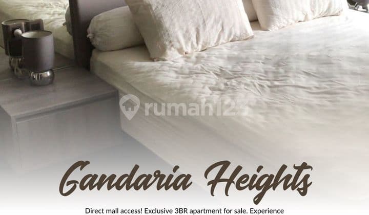 For Sale 3Br Unit in Gandaria Heights - Comfortable Residence Connected to Gandaria City Mall