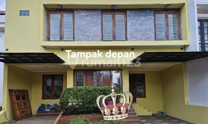 Dijual Rumah Mewah 2 Lantai di Puri Sriwedari Cibubur – Siap Huni, Hadap Timur, Lingkungan Nyaman