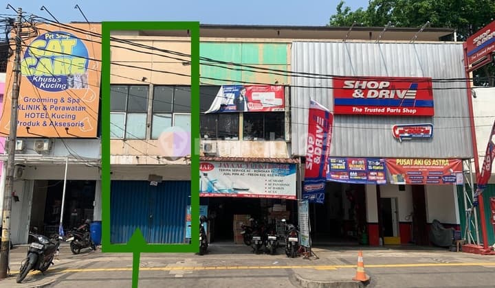 Ruko 2 Lantai Disewakan di Jalan Pondok Kelapa Raya - Lokasi Strategis, Cocok Semua Usaha
