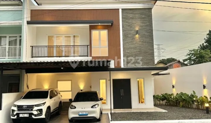 Rumah Mewah Siap Huni di Pancoran Mas Depok, Dekat Tol Sawangan Andara – SHM, Bonus Furnitur Lengkap!
