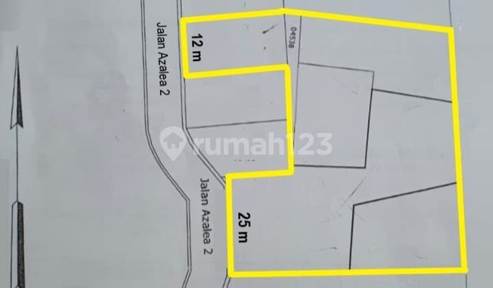 Beli tanah gratis rumah luxury