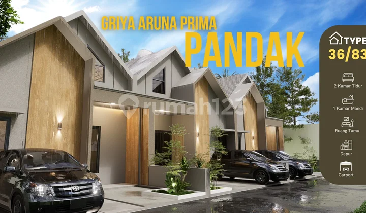 Rumah Skandinavian di Bantul, Dekat Kota Jogja, Harga Terjangkau