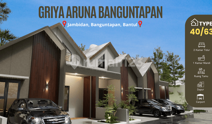 Scandinavian House Ready to Build, Strategic Location in Bantul