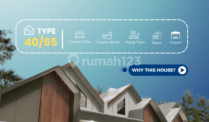 Scandinavian Ready-to-Build House in Banguntapan, 10 Minutes from South Ring Road