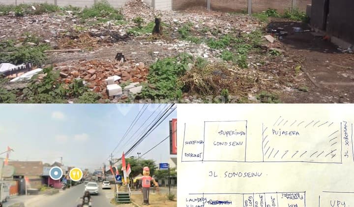 Tanah Strategis 420 M2 Sayap Sonosewu Kota Yogyakarta