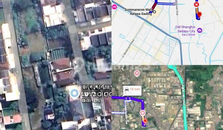 Lahan 5.330 M2 Dekat Kelapa Gading Jakarta Utara Harga NJOP