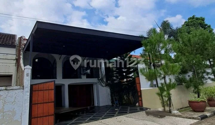 Rumah Cantik Tropical Hacienda Style Ala Vila Di Komplek Elit Cinere Rumah Bagus SHM