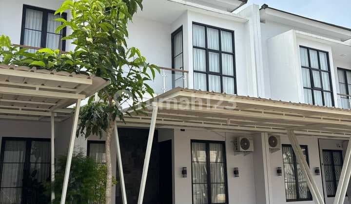 Rumah Full Furnished Dalam Cluster Dekat Stasiun Pd Ranji Dan Sektor 2 Bintaro