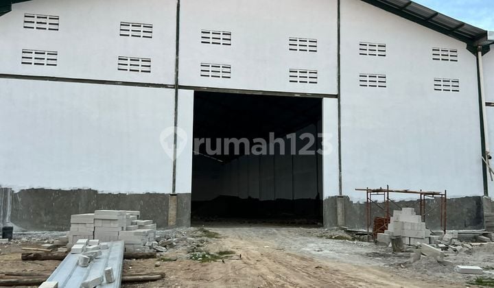Dijual Gudang baru Dipakuhaji lokasi strategis akses kontainer 40 feet izin industri