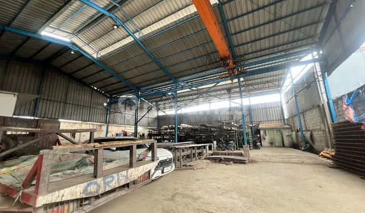 Dijual Gudang Dadap Lokasi Pinggir Jalan Akses 40 Feet dan Sudah Izin Industri