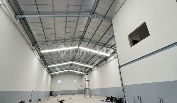 Disewakan Gudang baru laksana pakuhaji akses kontainer 40 feet dan sudah izin industri lokasi strategis