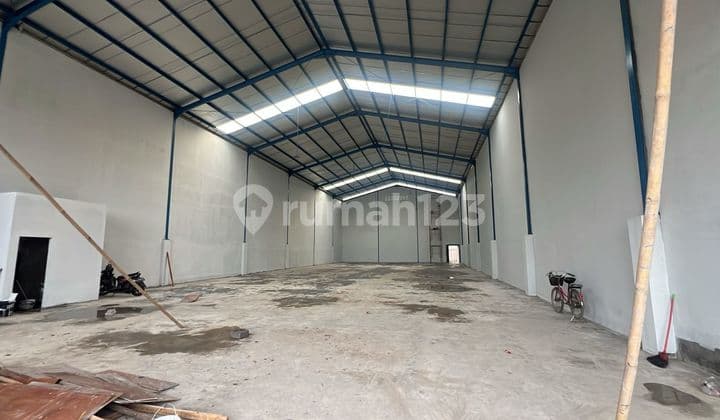 Disewakan Gudang yugi dipakuhaji lokasi strategis akses kontainer 40 feet sudah izin industri