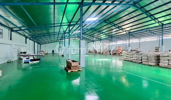 Dijual Gudang 8 dadap akses kontainer 40 feet dekat akses tol dan bandara