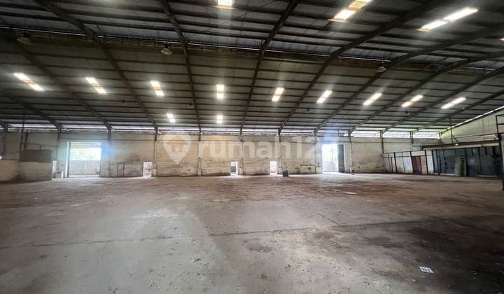 Dijual Gudang kawasan industri jatake akses kontainer 40 feet bebas banjir