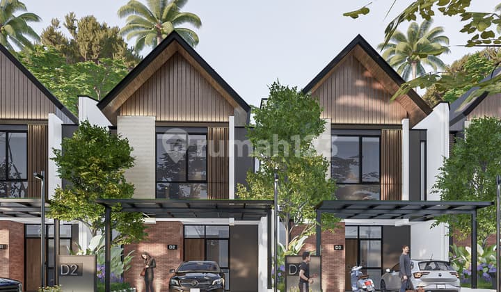 Rumah Mewah Villa Style-Cluster Full Fasilitas-Denpasar Selatan